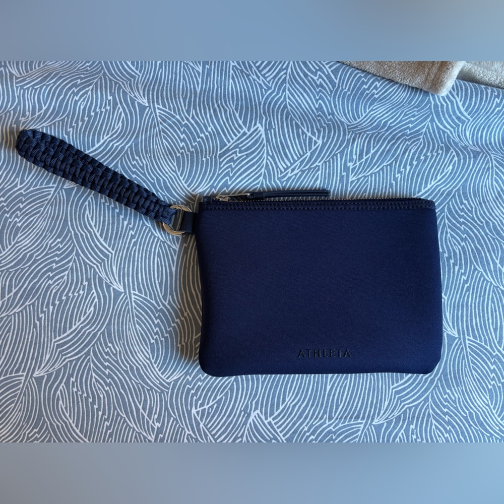 Athleta Royal Blue Wristlet